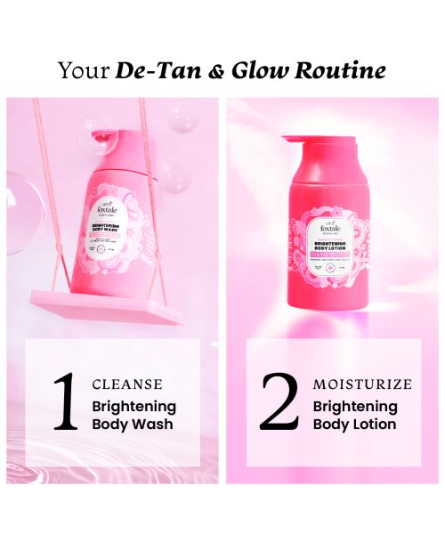 Foxtale: Bodycare De-Tan & Glow Duo