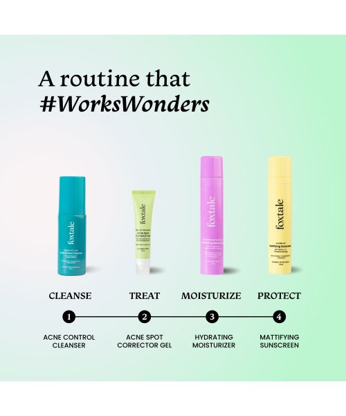 Foxtale: Acne Spot Corrector Gel with Azelaic Acid + AHA + BHA   15ml