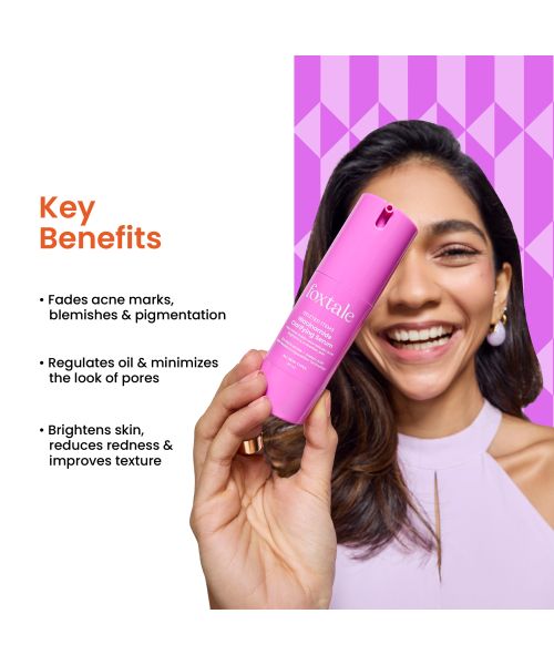 Foxtale: 12% Niacinamide Serum with Azelaic Acid for Oil Control & Brightening   30ml