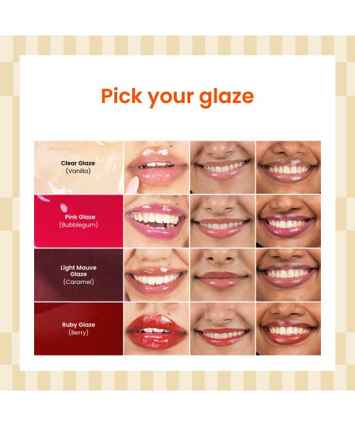 Foxtale: Brightening Lip Balm With Peptides, Vitamin C & Hyaluronic Acid - Clear Glaze  12ml