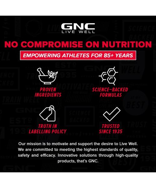 GNC: AMP Gold Series 100% Whey Protein Advanced  | 24gm Protein | 5.5gm BCAA | 4gm Glutamine | Double Rich Chocolate | 4 lbs