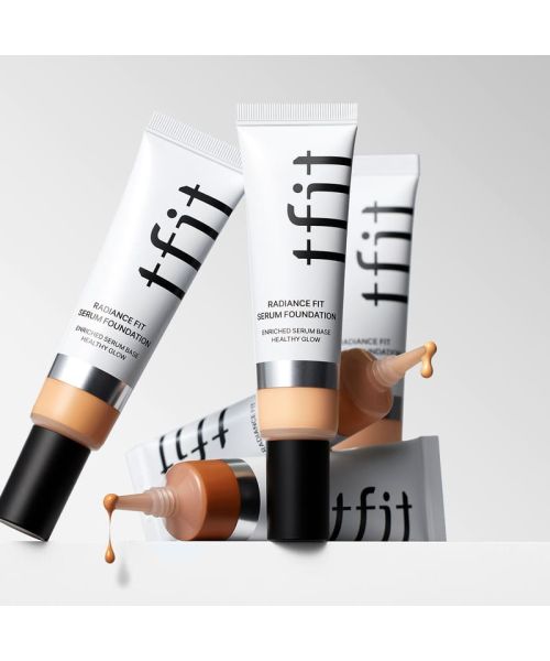 tfit: Radiance Fit Serum Foundation W08 Tan  30gm
