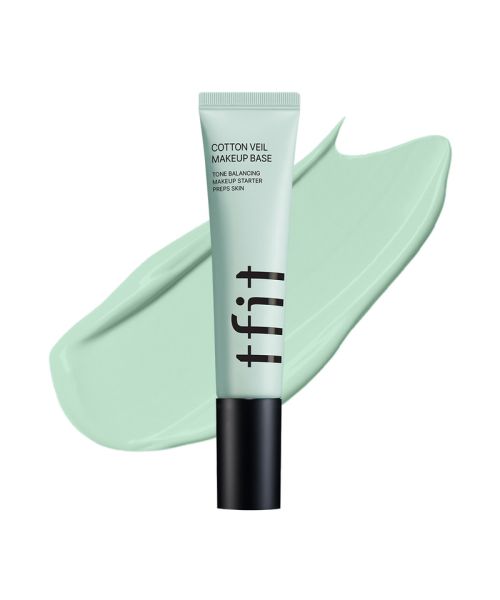 tfit: Cotton Veil Makeup Base 01 Pure Green - Face Base  30ml