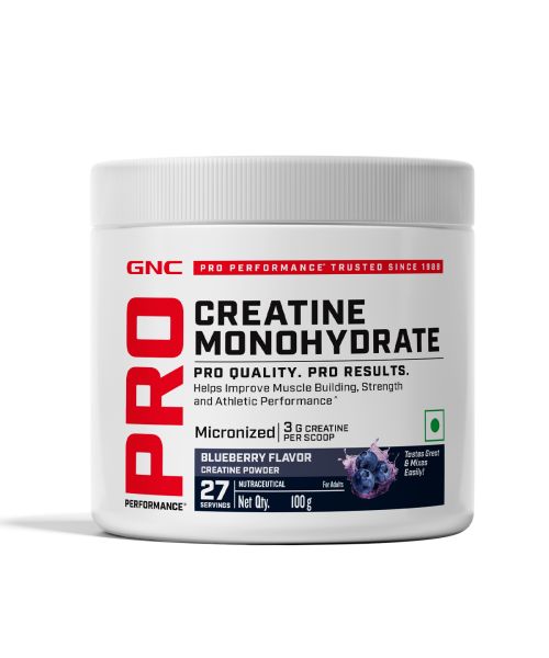 GNC: Pro Performance Creatine Monohydrate | 100gm |  Blueberry
