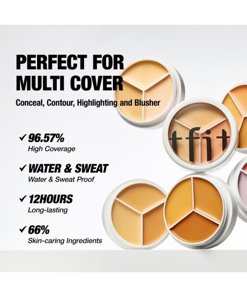 tfit: Cover Up Pro Concealer 02 Warm  15gm
