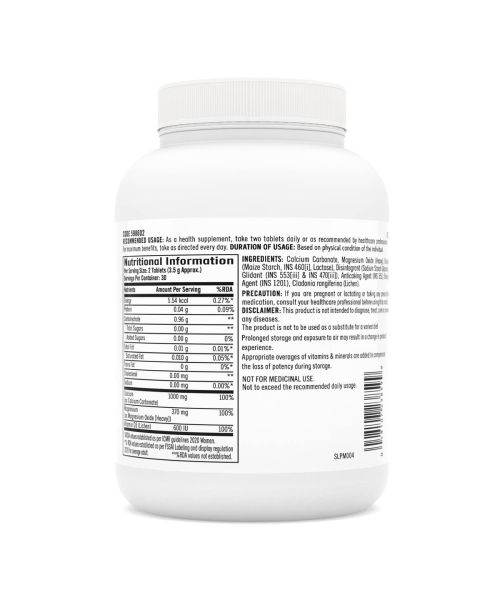 GNC: Calcium Plus With Magnesium & Vitamin D3 | Strengthens Bones |   1000mg Per Serving | 60 Capsules