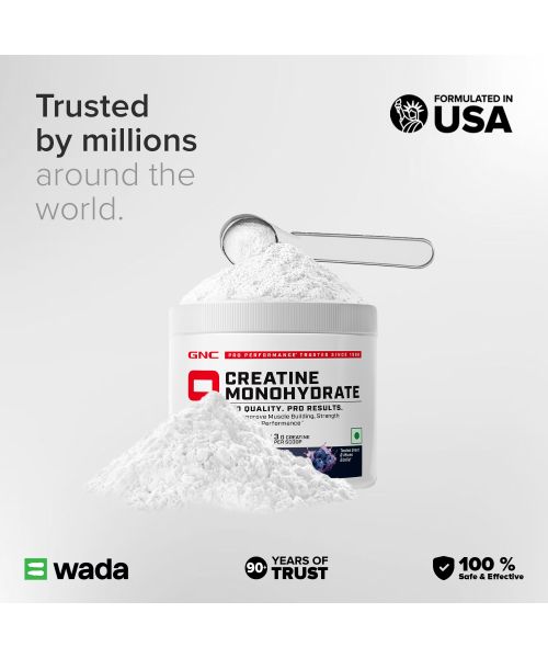 GNC: Pro Performance Creatine Monohydrate | 100gm |  Blueberry