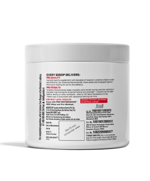 GNC: Pro Performance Creatine Monohydrate | 100gm |  Blueberry