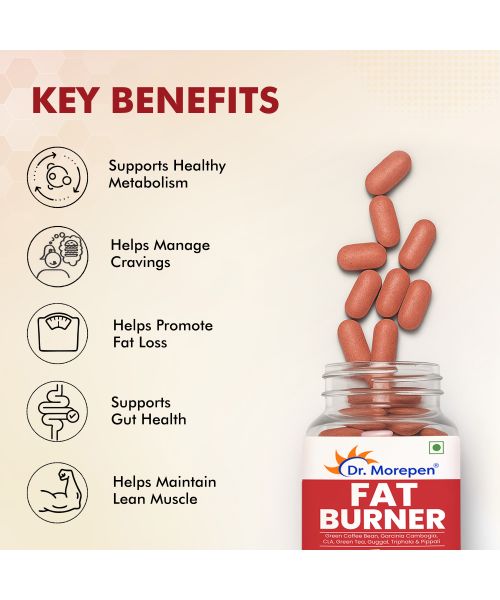 Dr. Morepen: Fat Burner Tablets - 60 Tablets