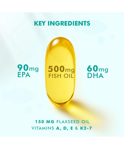 Dr. Morepen: Omega 3 Deep Sea Fish Oil - 60 Softgels