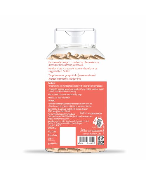 Dr. Morepen: Milk Thistle+  -  Liver Support Supplement - 60 Capsules