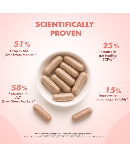 Dr. Morepen: Milk Thistle+  -  Liver Support Supplement - 60 Capsules