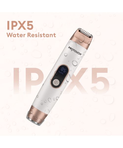Protouch: PROTOUCH All-in-1 All Rounder Womens Trimmer & Epilator | Face, Body, Bikini & Underarms | Rechargeable & Painless Hair Removal