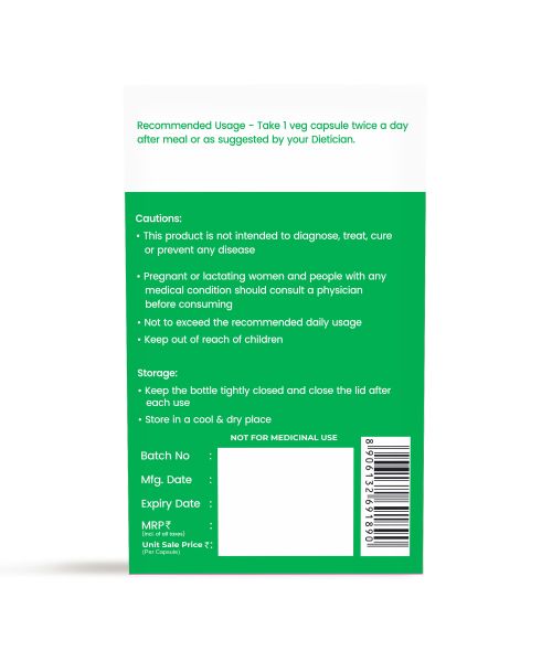 Dr. Morepen: Omega 3 6 7 9 Vegetarian Capsules 500mg - 60 Tablets