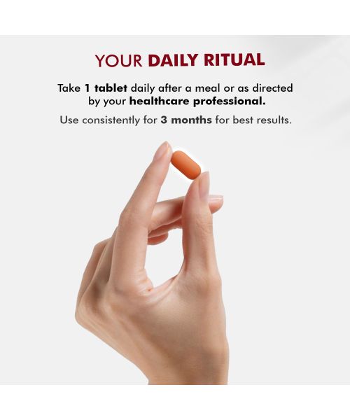 Dr. Morepen: Iron & Zinc Tablets - Immunity & Hemoglobin Booster - 60 Tablets