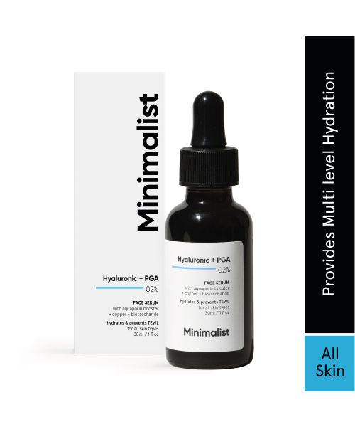 Minimalist: 2% Hyaluronic Acid Face Serum - 30ml