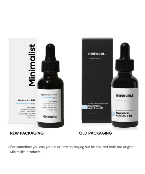 Minimalist: 2% Hyaluronic Acid Face Serum - 30ml