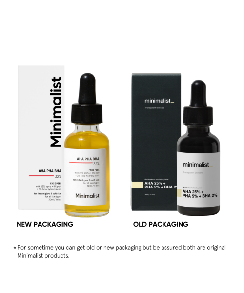 Minimalist: AHA 25% + BHA 2% + PHA 5% Peeling Solution - 30ml