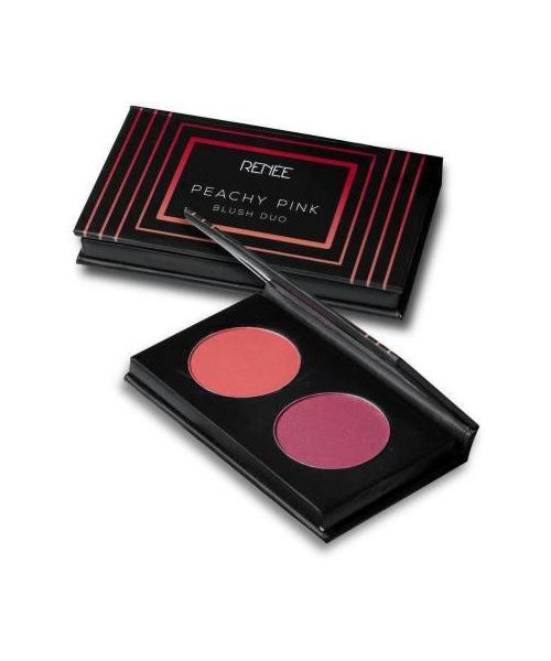 Renee Cosmetics: Peachy Pink Blush Duo - 8gm