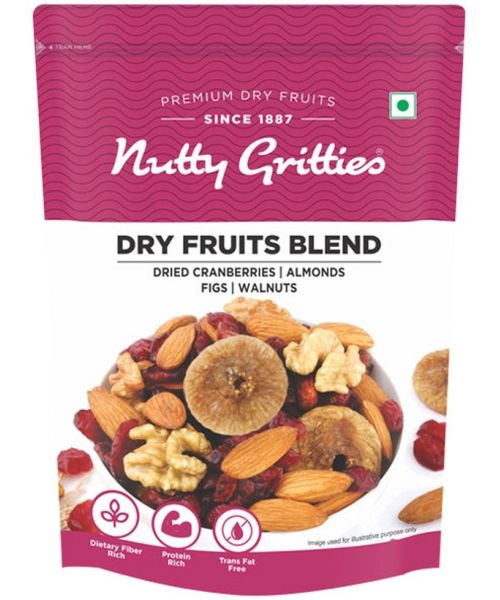 Nutty Gritties: Dry Fruits Blend for dietary fibre - 200 gm
