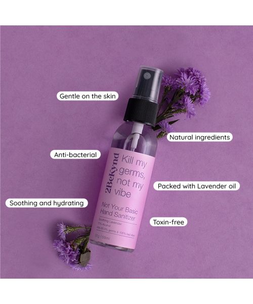 2BeKynd: Gentle hand sanitizer mist - Soothing Lavender (Pack of 1)