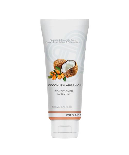 Teal and Terra: Conditioner With Shea Butter, Coconut & Argan Oil For Dry Hair - 200ml