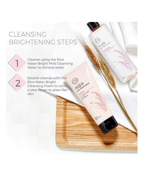 The Face Shop: Rice Water Bright Cleansing Foam | 150ml