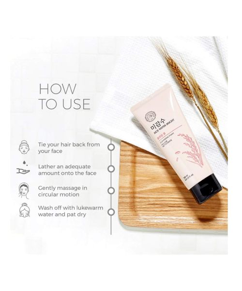 The Face Shop: Rice Water Bright Cleansing Foam | 150ml