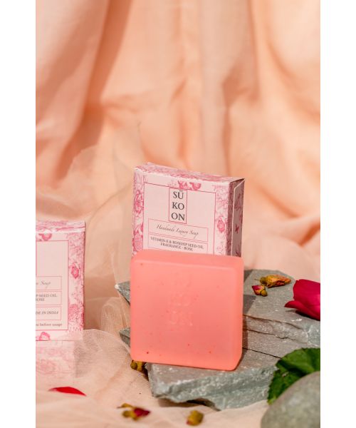 Sukoon: Vitamin E & Rosehip Seed Oil Soap
