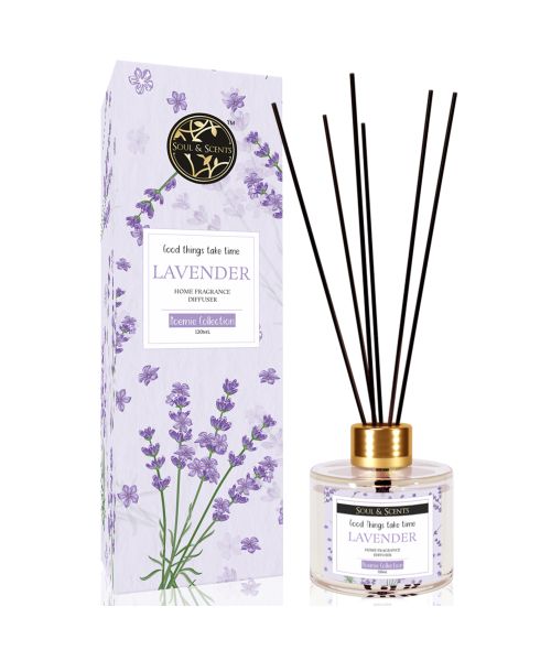 Soul & Scents: Lavender Reed Diffuser 120ml