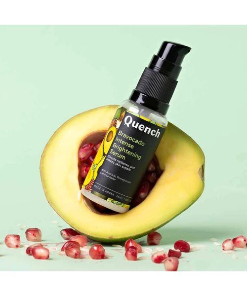Quench Botanics: Bravocado Intense Brightening Serum | Korean Skin care 30gm