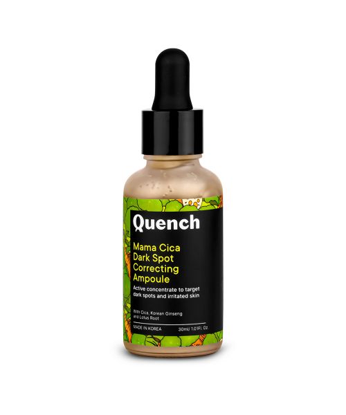 Quench Botanics: Mama Cica Dark Spot Correcting Ampoule | Korean Skin care - 30gm