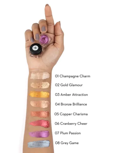 Sugar Cosmetics : Eye Love - Jelly Eyeshadow - 02 Gold Glamour - 3gm