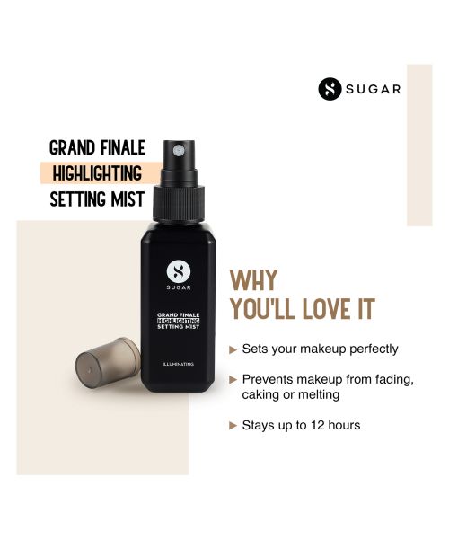 Sugar Cosmetics : Grand Finale - Dewy Setting Mist - 50ml