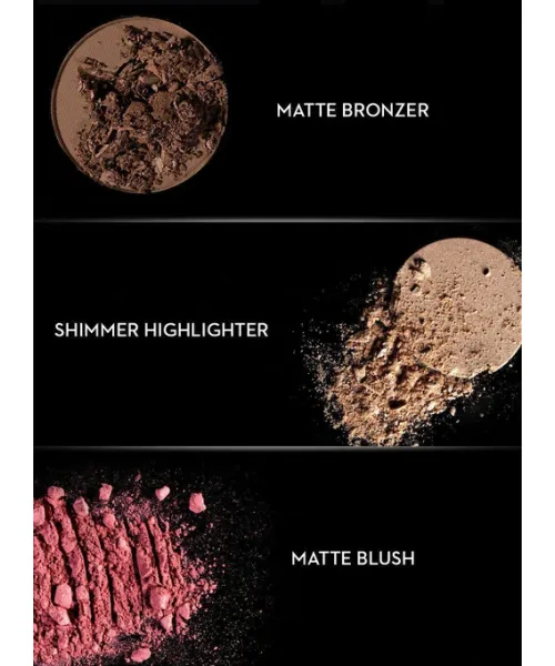 Sugar Cosmetics : Contour De Force - Face Palette with Lightweight Blush, Highlighter And Bronzer - 01 Subtle Summit -12gm