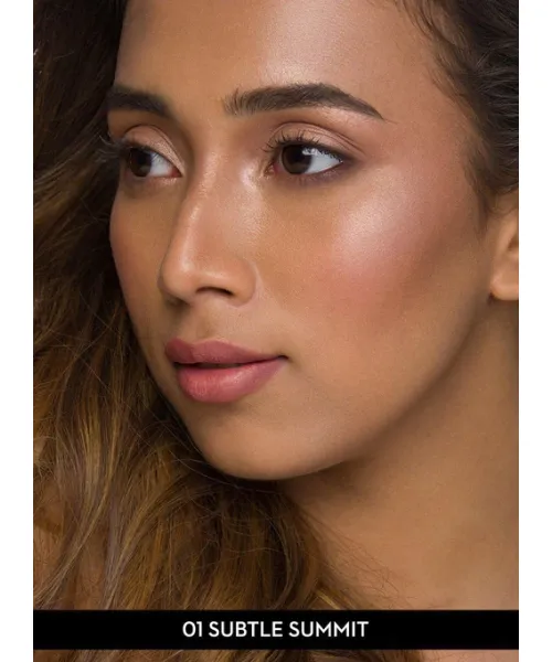 Sugar Cosmetics : Contour De Force - Face Palette with Lightweight Blush, Highlighter And Bronzer - 01 Subtle Summit -12gm