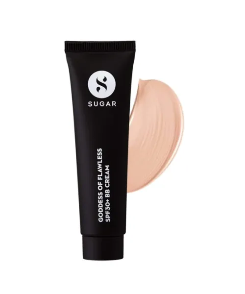 Sugar Cosmetics : Goddess Of Flawless - BB Cream with SPF 30 - 15 Cappuccino (Light Shades) - 25ml