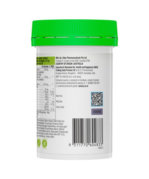 Swisse: Ultiboost Liver Detox Supplement for Complete Liver Support, Cleansing and Detox - 30 Tablets