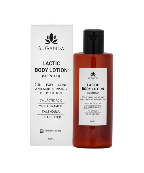 Suganda: Lactic Body Lotion (scented)