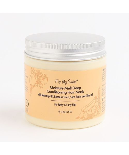 Fix My Curls : Moisture Melt Deep Conditioning Hair Mask - 150gm