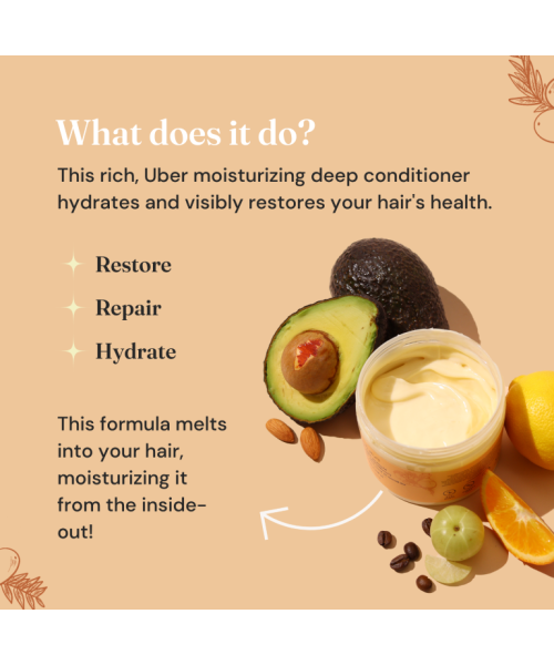 Fix My Curls : Moisture Melt Deep Conditioning Hair Mask - 150gm