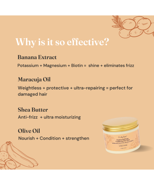 Fix My Curls : Moisture Melt Deep Conditioning Hair Mask - 150gm