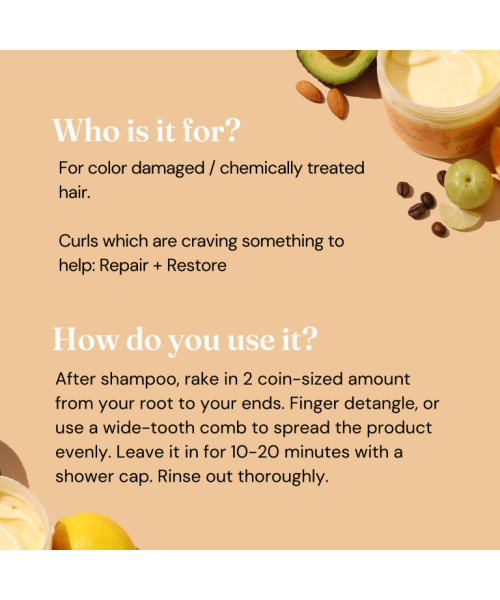 Fix My Curls : Moisture Melt Deep Conditioning Hair Mask - 150gm