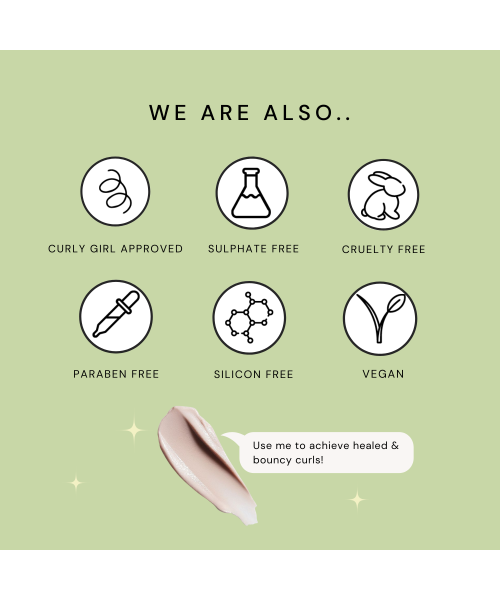 Fix My Curls : Protein Powered Deep Conditioning Mask With Amla, Quinoa, Avocado Oil, & Brown Algae Extract for Curly and Wavy Hair -300gm