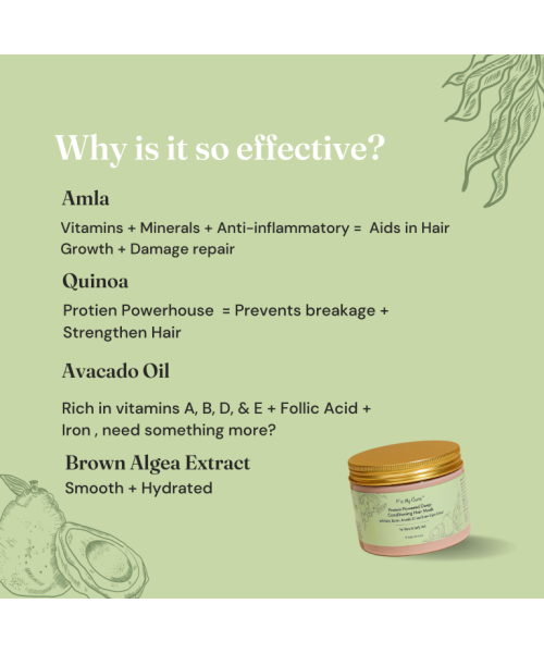 Fix My Curls : Protein Powered Deep Conditioning Mask - 150 gm