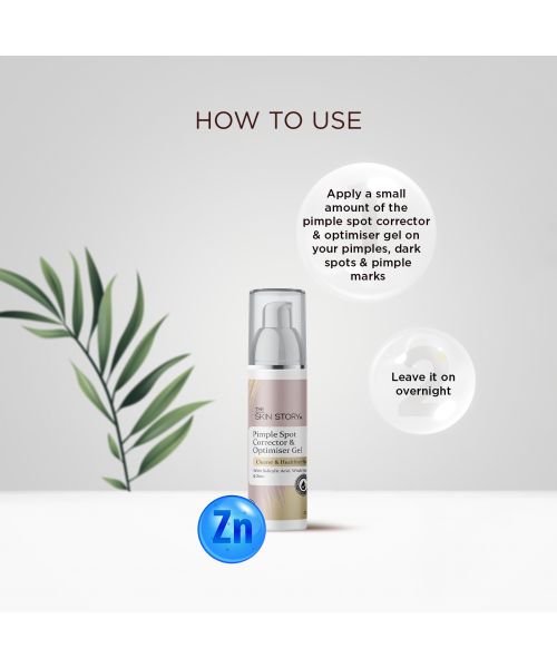 The Skin Story: Pimple Spot Corrector & Optimiser Gel - 25gm