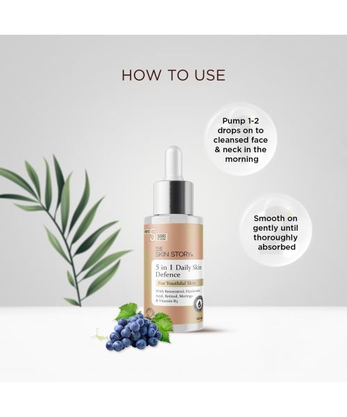 The Skin Story: 5 in 1 Daily Skin Defence - 40ml