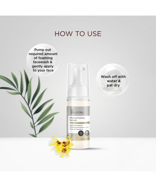 The Skin Story: Advanced Foaming Facewash - 100ml