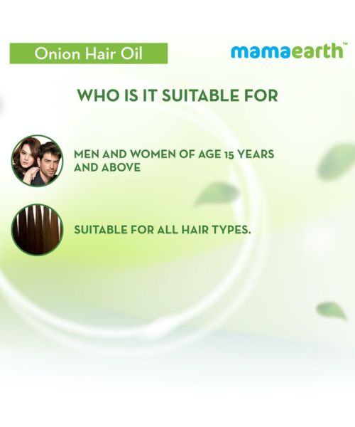 Mamaearth: Onion Hair Oil for hair growth with Onion & Redensyl for Hair Fall Control - 250ml