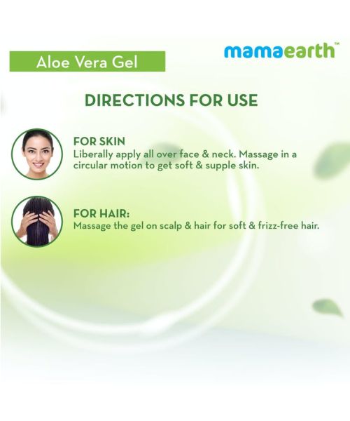 Mamaearth: Aloe Vera Gel For Face - 300ml